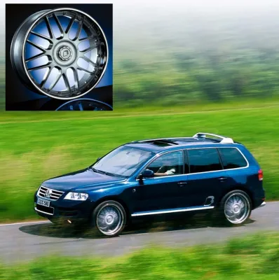Bild: Radsatz für VW Touareg und Porsche Cayenne in 23 Zoll