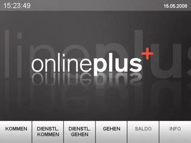Zeiterfassung per Touchscreen Bild: Zeiterfassung per Touchscreen