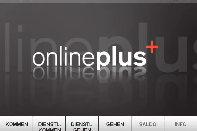 Bild: Zeiterfassung per Touchscreen