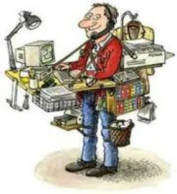 Bild: Der Quereinsteiger - Teamarbeit - Teambuilding