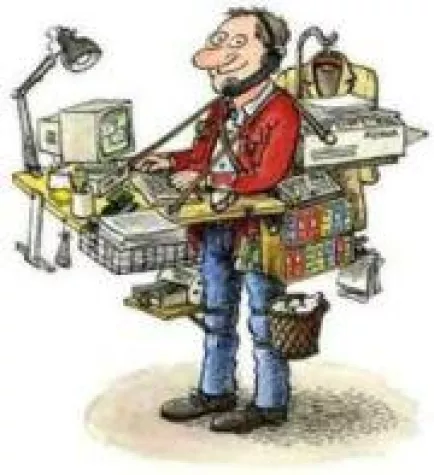 Bild: Der Quereinsteiger - Teamarbeit - Teambuilding