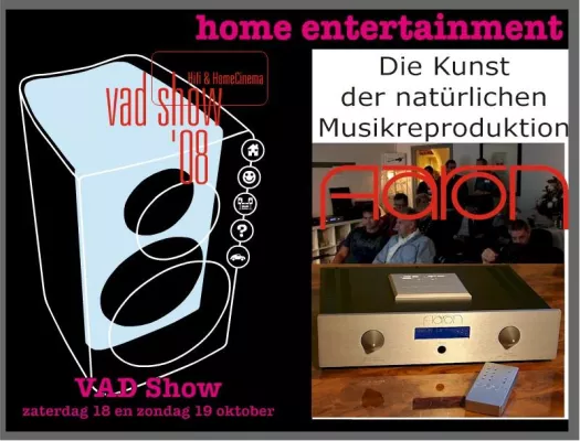 AARON High End Audio präsentiert sich auf der diesjährigen VAD High End Ausstellung Bild: AARON High End Audio präsentiert sich auf der diesjährigen VAD High End Ausstellung