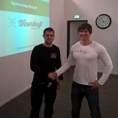 Bild: Weserkraft Sportsfood sponsort Dirk Oefele