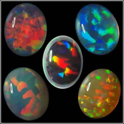 Fantastische Edelopale – Natürlich? Synthetisch? Natürlich synthetisch! Bild: Fantastische Edelopale – Natürlich? Synthetisch? Natürlich synthetisch!