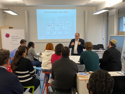 Bild: Erfolgreicher Hochschultag bei der Wormser Gründungswoche 2025 