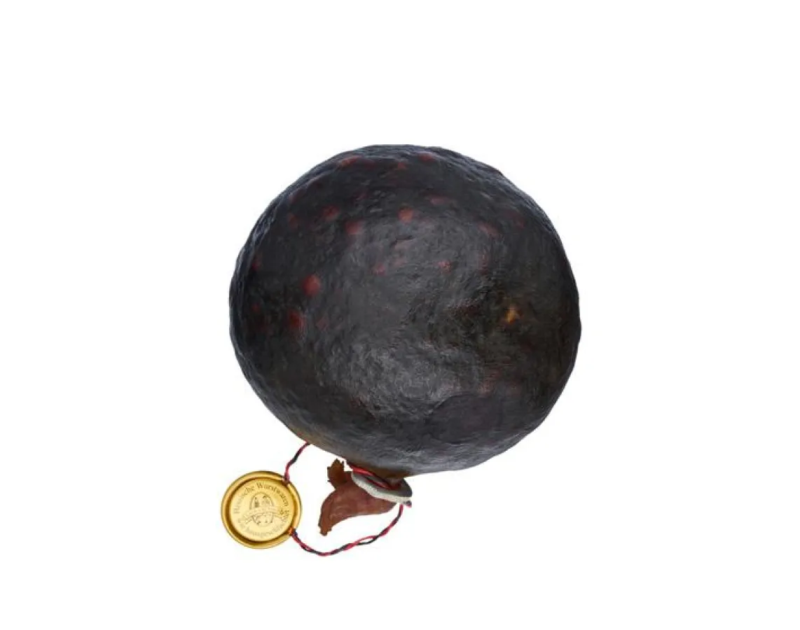 Herzhafte Blasen Blutwurst nach traditioneller Handwerkskunst