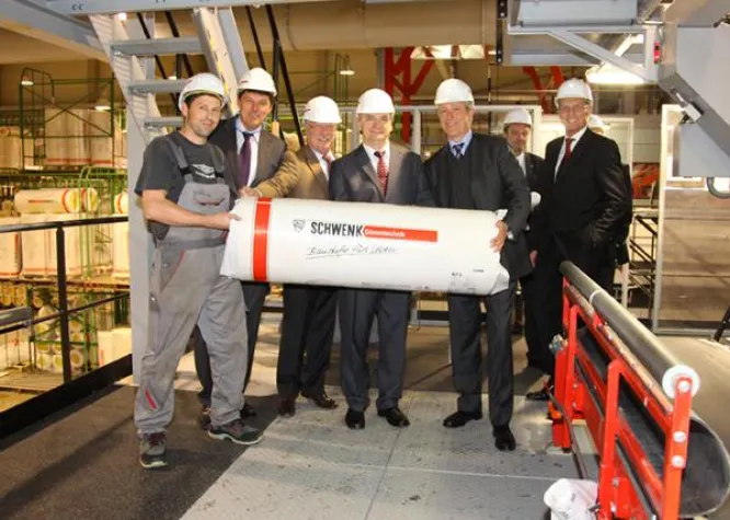 Bild: Bernburg hat das modernste Dämmstoffwerk Europas