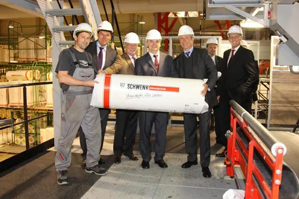 Bild: Bernburg hat das modernste Dämmstoffwerk Europas