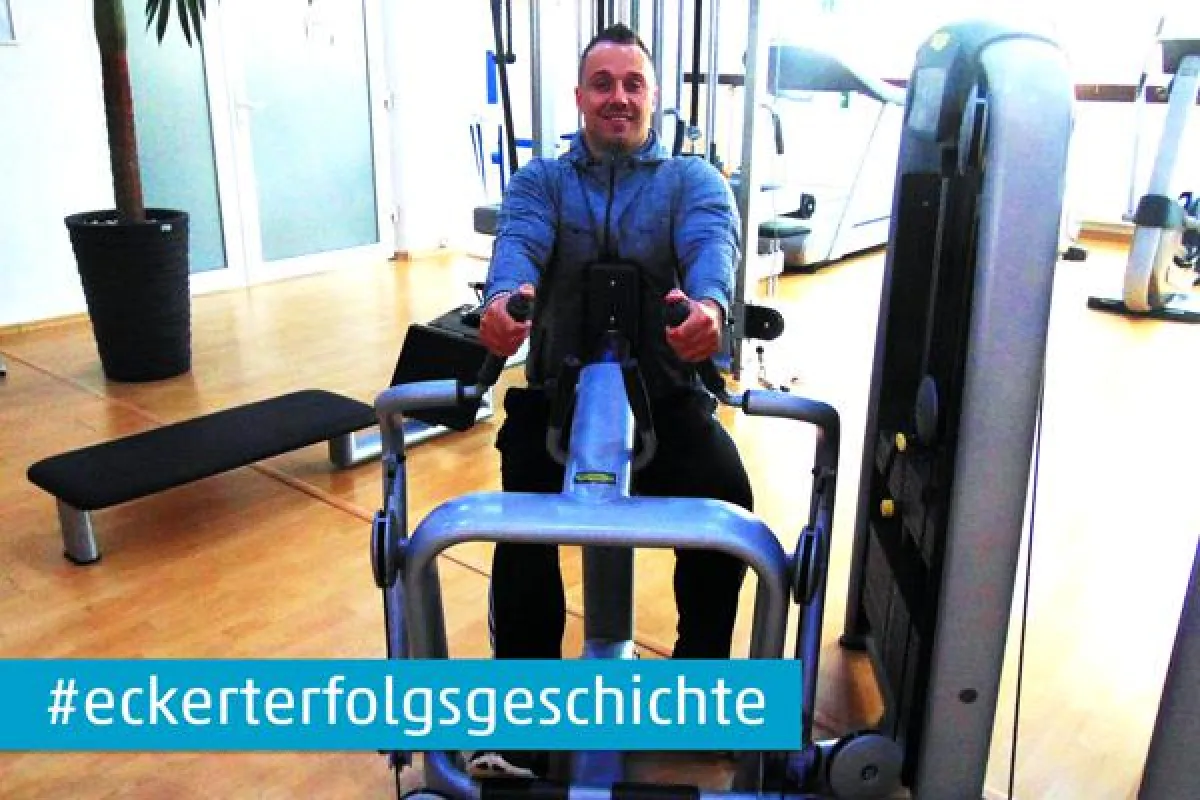 Fit für die Karriere: Kai Greulich fand durch seine Umschulung zum Sport- und Fitnesskaufmann am Ber