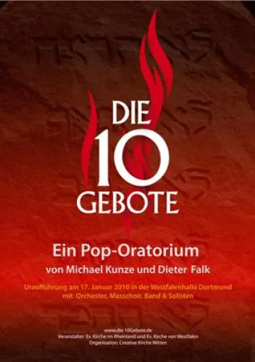 Bild: 1.000 Mitwirkende für Aufführung des Pop-Oratoriums „Die 10 Gebote“ am 12.02.12 im ISS DOME Düsseldorf gesucht