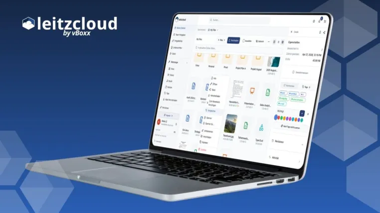 Bild: leitzcloud by vBoxx startet Beta-Phase der neuen Web-Suite für Teams
