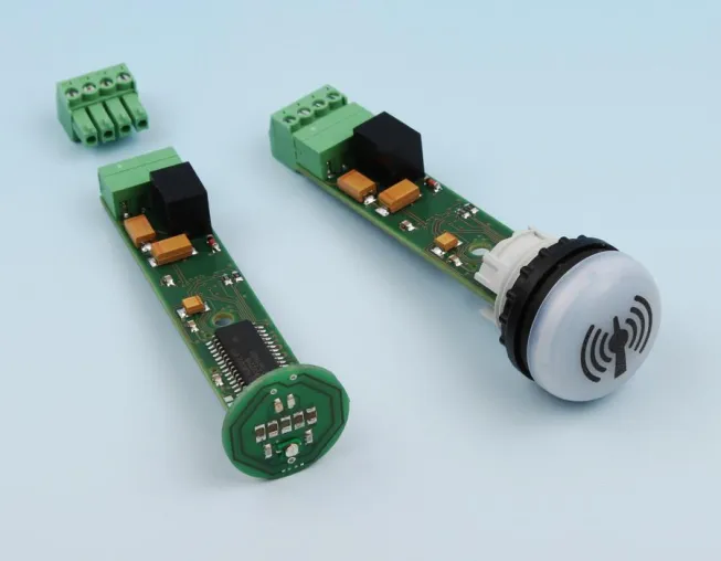 Bild: RFID Leser für den Maschinenzugang