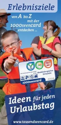 Bild: 1000SeenCard 2009 – Tipps für jeden Urlaubstag an Müritz & Mecklenburgischer Seenplatte