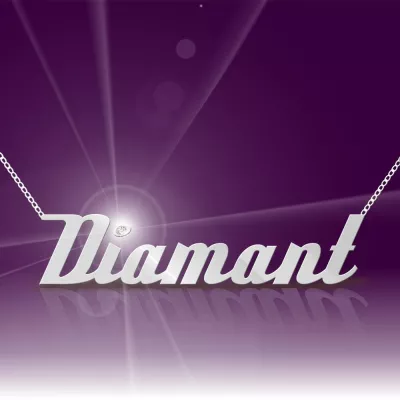 Bild: Luxus für den Hals. Ein Diamant veredelt jetzt die Namenskette