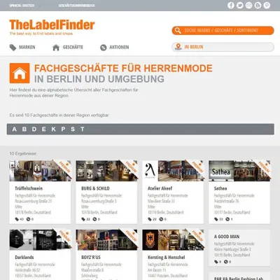 Bild: TheLabelFinder lotst Neukunden nun noch effektiver in die Geschäfte in der Umgebung