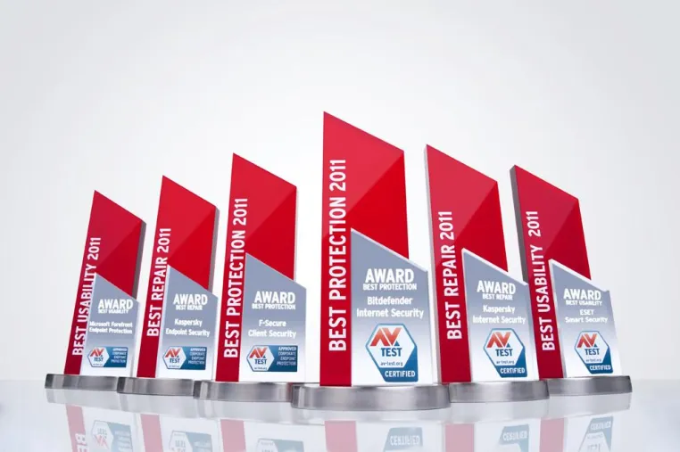 Bild: AV-TEST Institut zeichnet Antiviren-Lösungen des Jahres 2011 mit AWARD aus