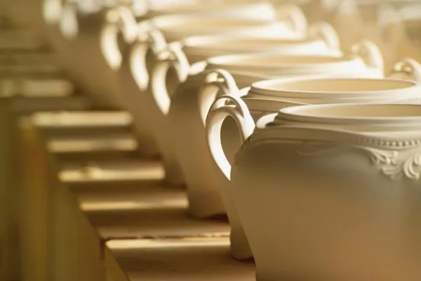 Bild: Frankenwald-Besucher können sich auf der Bayerischen Porzellanstraße auf die Spuren des weißen Goldes begeben