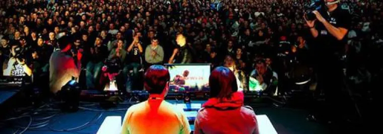 Bild: Qualifikationsstart für Computerspiele-Weltmeisterschaft