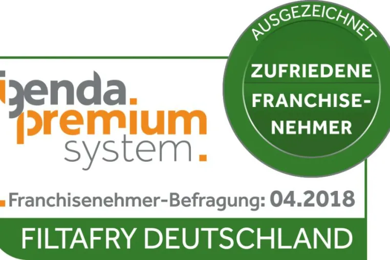 Bild: ”Ausgezeichnet“: FiltaFry erhält igenda-Premium-Siegel für große Zufriedenheit der Franchisepartner