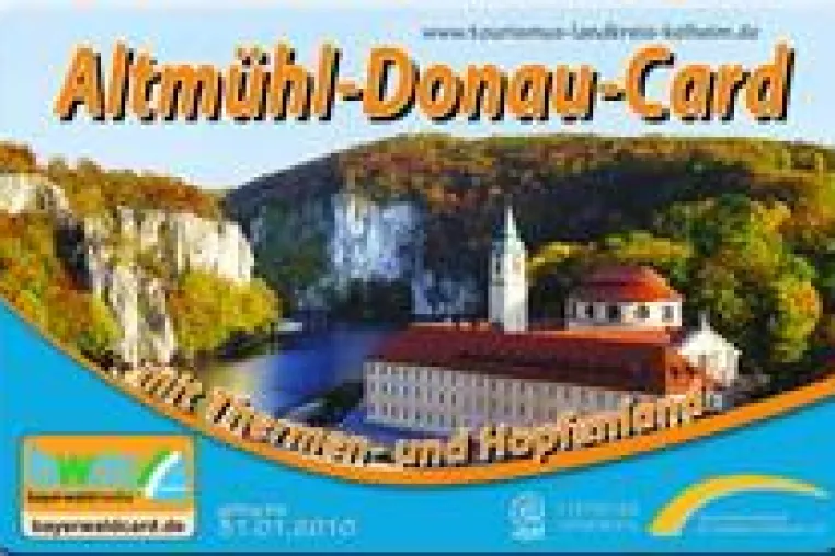 Marketingaktion „Genießen und sparen" mit der Altmühl-Donau-Card 2009 Bild: Marketingaktion „Genießen und sparen" mit der Altmühl-Donau-Card 2009