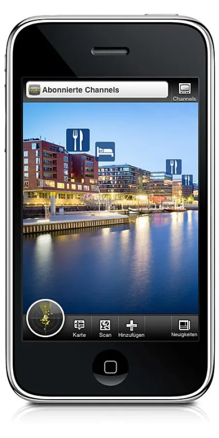 Augmented Reality: telegate bietet visuelle lokale Suche nach Kinos, Apotheken, Hotels, Restaurants und Fast Food