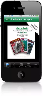 Neue Chancen für Verlage: Gezielt Coupons in Apps einsetzen Bild: Neue Chancen für Verlage: Gezielt Coupons in Apps einsetzen