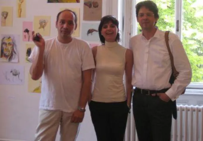 Erfolgreicher Start des Ausstellungsprojektes "Leon Koen in München" Bild: Erfolgreicher Start des Ausstellungsprojektes "Leon Koen in München"