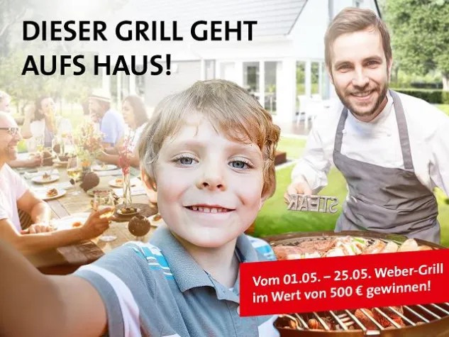 Bild: Dieser Grill geht aufs Haus