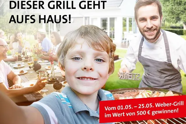 Bild: Dieser Grill geht aufs Haus