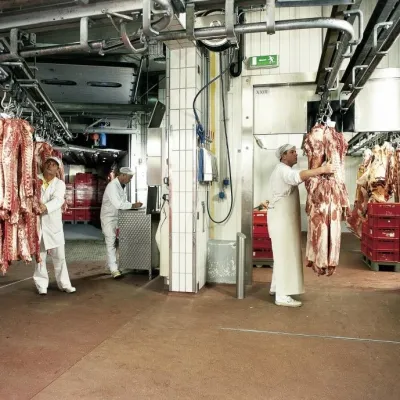 Bild: Fußböden in lebensmittelproduzierenden- und lagernden Betrieben
