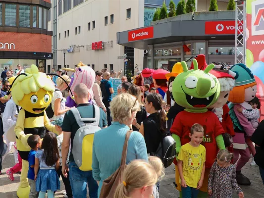 Bild: Kunterbunter Kindersamstag in der Wolfsburger Innenstadt