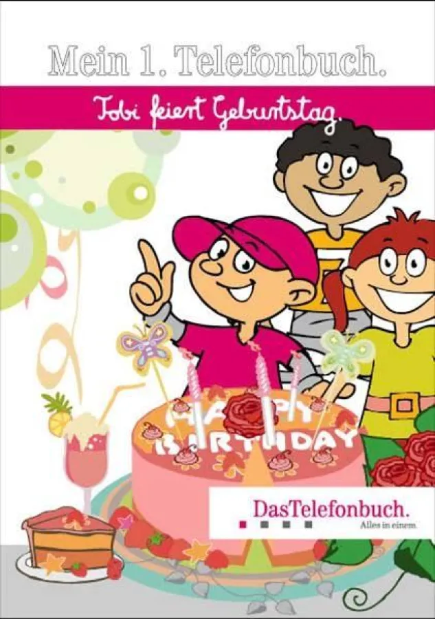 Mein 1. Telefonbuch - Tobi feiert Geburtstag