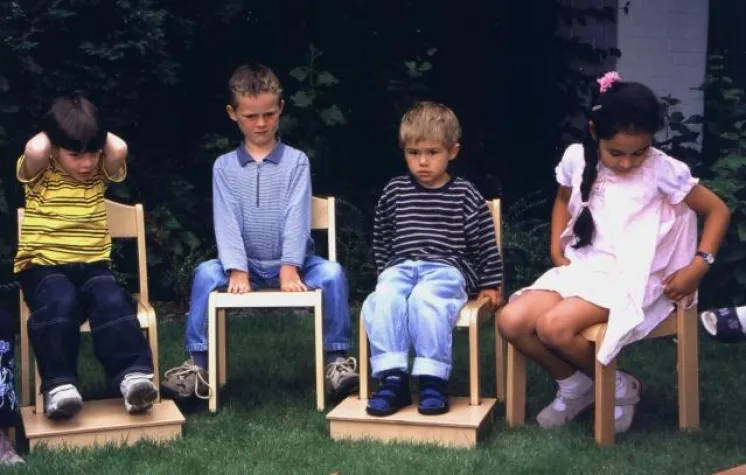 Bild: Das Treppi hilft dem Zappelphilipp