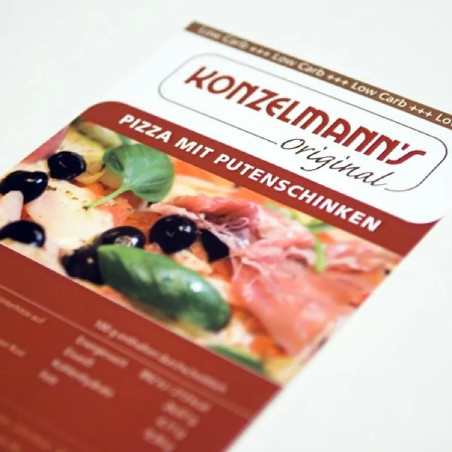 Die erste Low-Carb Fertigpizza Deutschlands kommt von Konzelmann's Original