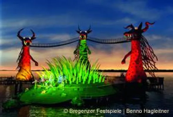 Bild: David Pountney inszeniert Mozarts Zauberflöte bei den Bregenzer Festspielen 2014