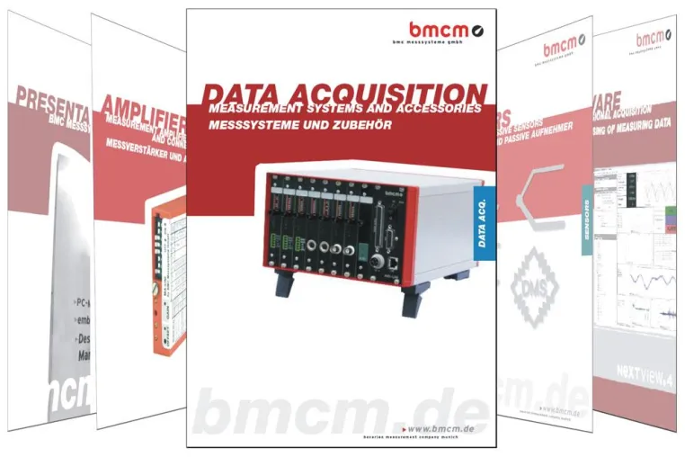 Bild: BMC Messsysteme GmbH (bmcm) stellt neuen Katalog für Messdatenerfassung vor