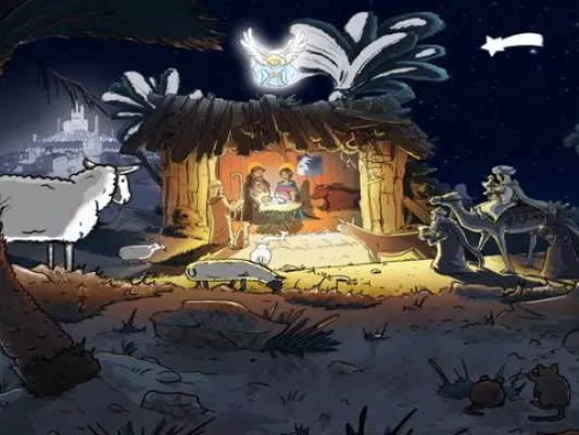 Bild: Weihnachtsgeschenk von Reality Twist: Die Weihnachtskrippe 3D für iPhone und iPad