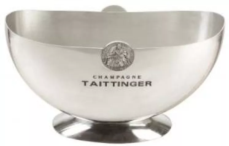 Neue Champagne Taittinger Sektkühler - Halbmondschale Bild: Neue Champagne Taittinger Sektkühler - Halbmondschale
