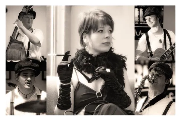 Bild: The SwingTones live im Kölncampus Radio