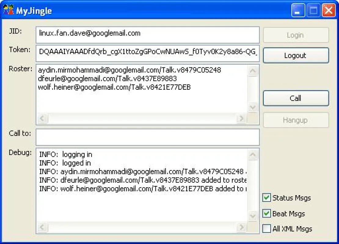 VoIP-Testprogramm MyJingle für Windows: P2P IP-Telefonie als Open Source unter GPL