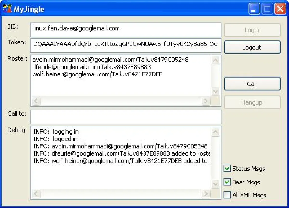 VoIP-Testprogramm MyJingle für Windows: P2P IP-Telefonie als Open Source unter GPL