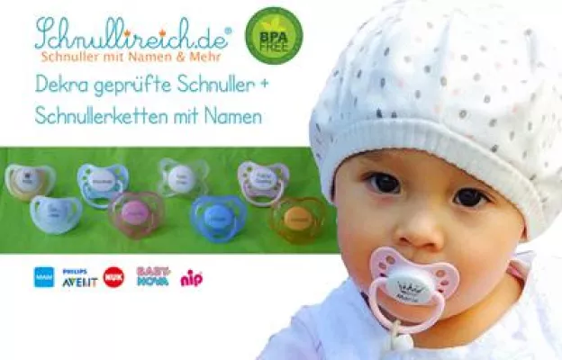 Schadstoffe in Babyartikeln? Schnullireich.de lässt Schnuller + Schnullerketten mit Namen von DEKRA prüfen Bild: Schadstoffe in Babyartikeln? Schnullireich.de lässt Schnuller + Schnullerketten mit Namen von DEKRA prüfen