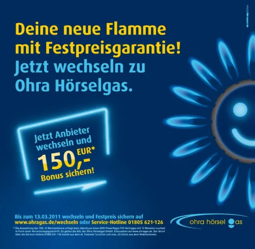 Bild: Regionaler Gasanbieter hilft Heizkosten senken