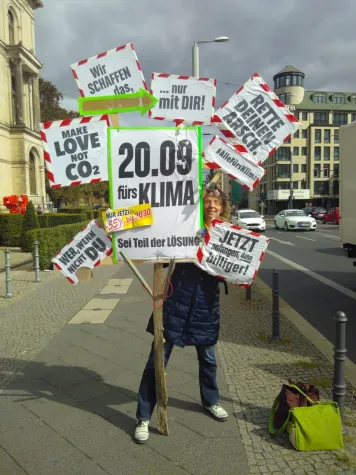 Bild: 72 Stunden Klima-Mahnwache endet Donnerstag um 6:59 Uhr!