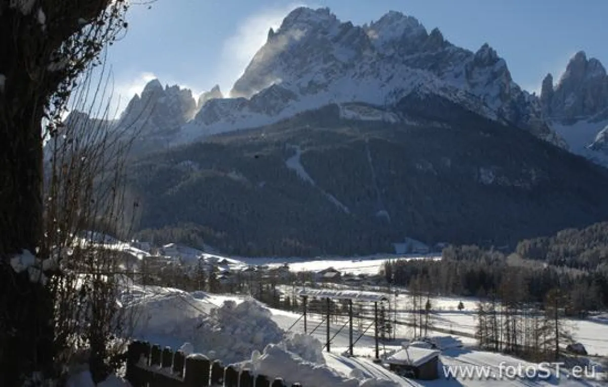 Winterpanorama von Sexten