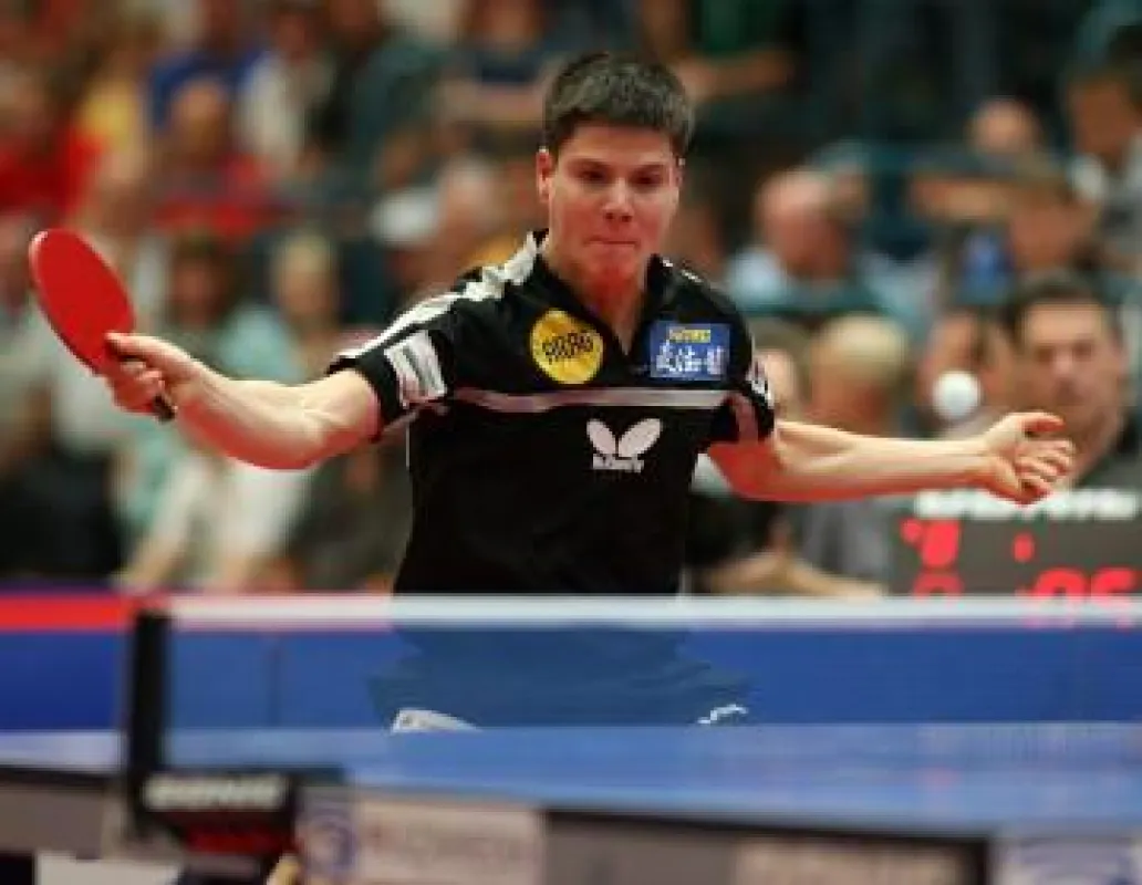 Den Titel fest im Blick Borussias Youngster Dimitrij Ovtcharov
