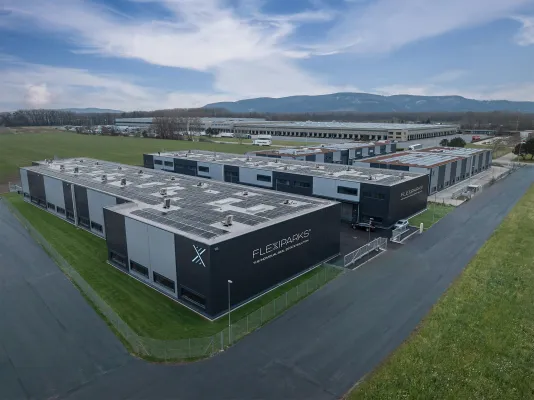 Bild: DGNB Gold für Flexiparks Wien Nord II 