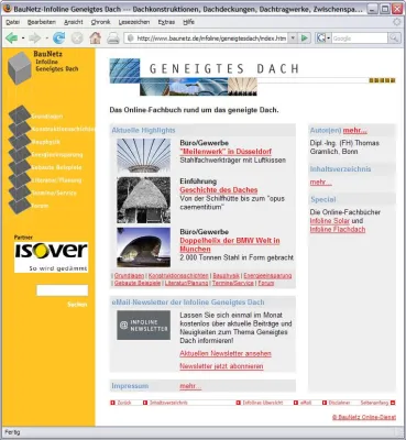 Bild: Gebündeltes Wissen zum Geneigten Dach / BauNetz Online-Fachbuch neu aufgelegt