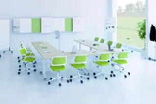 Bild: Easy Conferencing- brodbeck design hat für Steelcase Deutschland eine neue Konferenzmöbelserie gestaltet