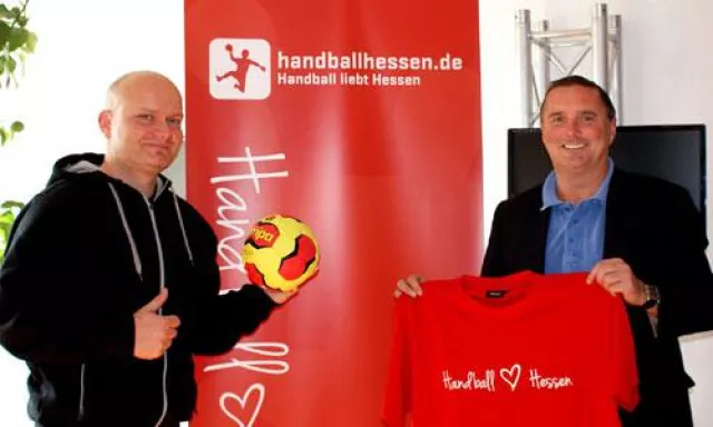 Bild: handballhessen.de präsentiert ehemaligen Bundestrainer Dago Leukefeld bei Jugendcamp